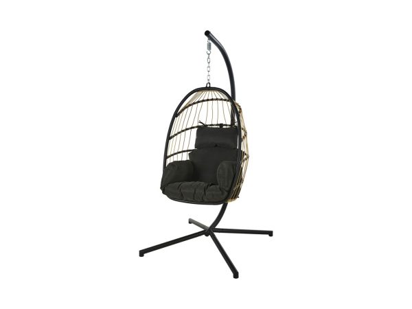 Pro Garden -  Hängesessel, One Size, Schwarz