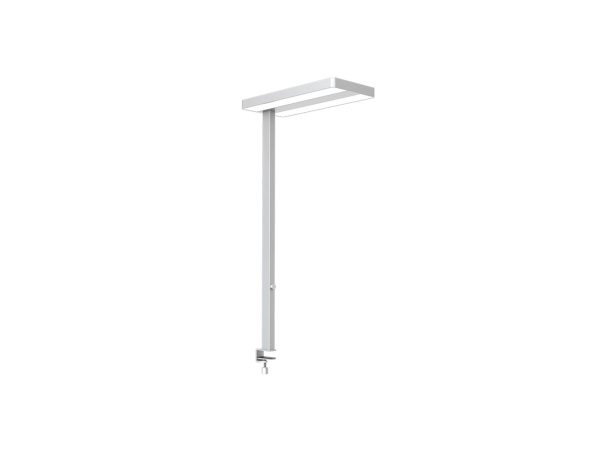 CONTINI, Unsere Neuheiten, CONTINI LED Büro-Leuchte mit Tischklemme Flare dimmbar silber, Produkte & Wohnen