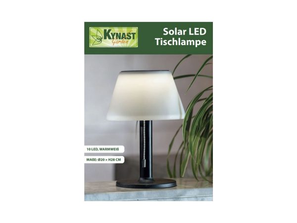 Kynast, Unsere Neuheiten, Solar Tischlampe mit LED Ø20cm x 28cm Kynast, Produkte & Wohnen
