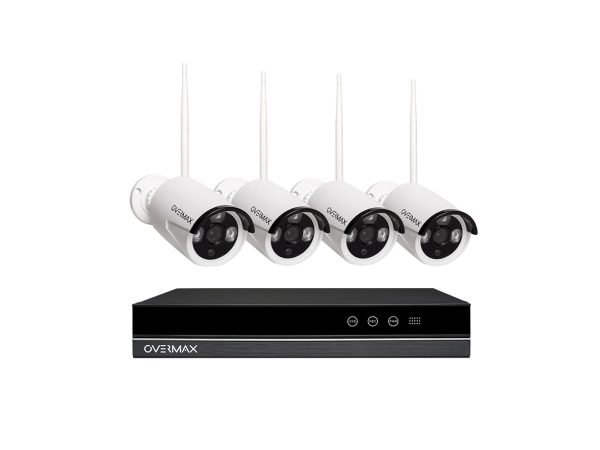 Overmax - Camspot NVR 4.0 Netzwerkkameraset mit Recorder, One Size