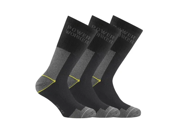 Rohner Socks, Unsere Neuheiten, Rohner Socken Herren Power Worker Wilmax 3er schwarz Gr.43/46, Produkte & Wohnen
