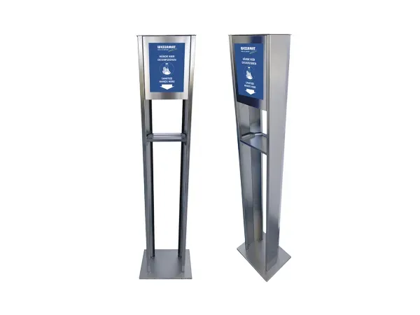 Wessamat, Unsere Neuheiten, Wessamat Handdesinfektionsständer, Produkte & Wohnen