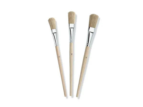 Color Expert, Unsere Neuheiten, Color Expert Emaillelackpinsel-Set 3-tlg helle Borste, Produkte & Wohnen