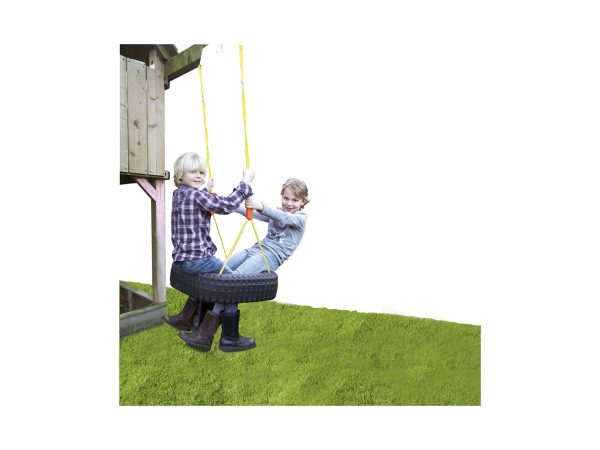 Eddy Toys, Unsere Neuheiten, Eddy Toys Schaukelreifen 57x57x15cm schwarz, Produkte & Wohnen