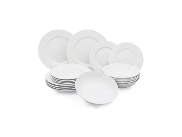 TAVOLA - Geschirrset 18teilig Bianco, One Size