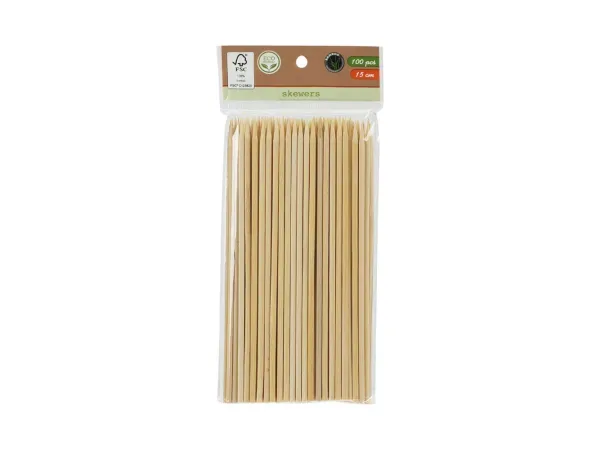 FS-STAR, Unsere Neuheiten, FS-STAR Schaschlikstäbchen 15cm 100 Stk., Produkte & Wohnen