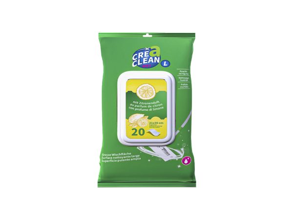 CREaCLEAN, Unsere Neuheiten, CREaCLEAN Wet L Ersatztücher 20 Stk., Produkte & Wohnen