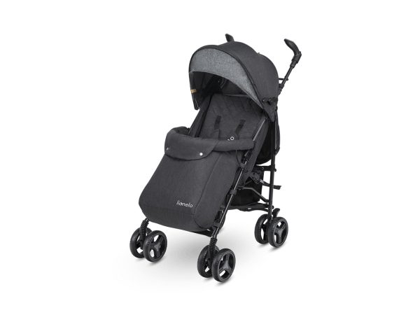 Lionelo, Unsere Neuheiten, Lionelo Kinderwagen Buggy Irma Black/Dark Grey, Produkte & Wohnen