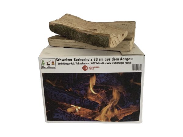 Bischofberger Holz, Zubehör Haushalt, Bischofberger Schweizer Buchenholz 33cm/25 kg, Produkte & Wohnen