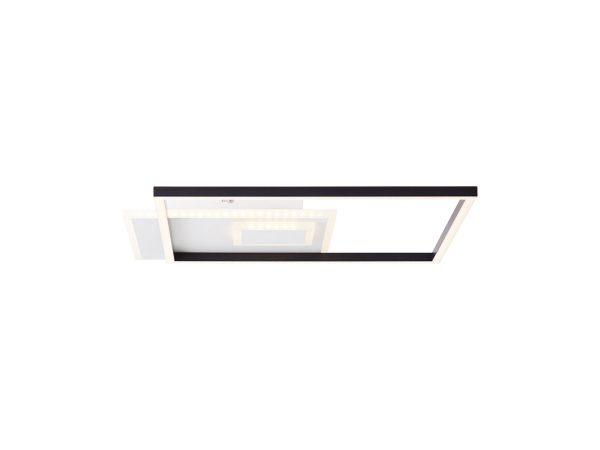 Brilliant, Spots & Lampen, Brilliant Iorgo LED Deckenleuchte 40W schwarz-weiss, Produkte & Wohnen