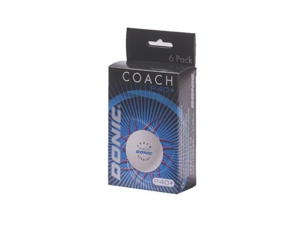 DONIC, Unsere Neuheiten, DONIC Tischtennisball P40+ weiss 6 Stk. (2Sterne), Produkte & Wohnen