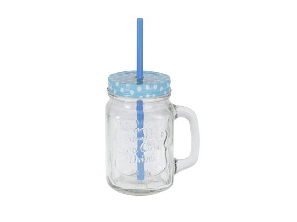 FS-STAR - Glas + Strohhalm ass., One Size