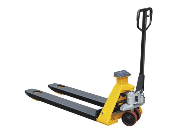 Ekström, Unsere Neuheiten, Ekström Hubwagen 2000kg PU Räder Länge 1150 mm mit Waage, Produkte & Wohnen