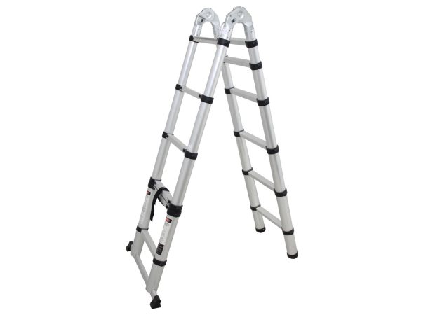 Holmberg, Unsere Neuheiten, Holmberg Teleskopleiter, Bock- und Anlegeleiter 190 cm / 380 cm, Produkte & Wohnen