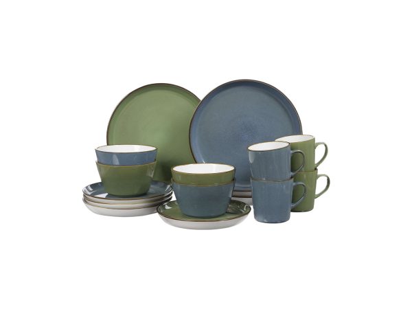 Ritzenhoff & Breker - Visby Kombiset 16-teilig-blau, One Size