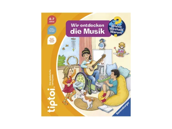 tiptoi - Wieso? Weshalb? Warum? Wir entdecken die Musik, Deutsch, Multicolor