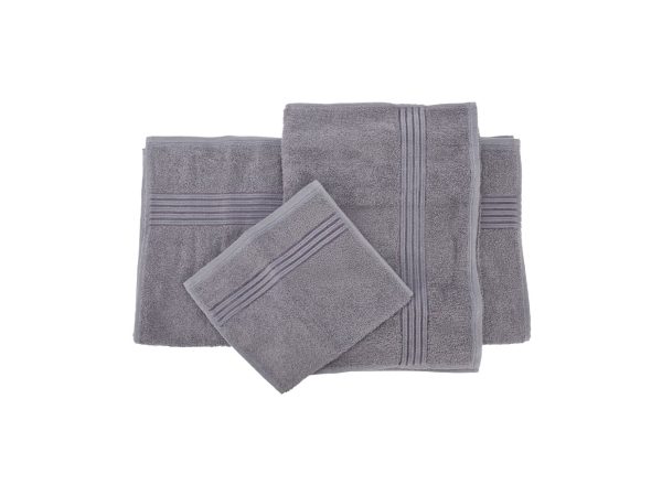 FS-STAR, Zubehör Haushalt, FS-STAR Handtuchset 3teilig lavendel, Produkte & Wohnen