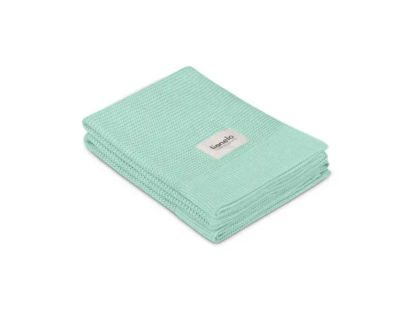 Lionelo, Zubehör Haushalt, Lionelo Bambusdecke 75x100cm Blanket Green Mint, Produkte & Wohnen