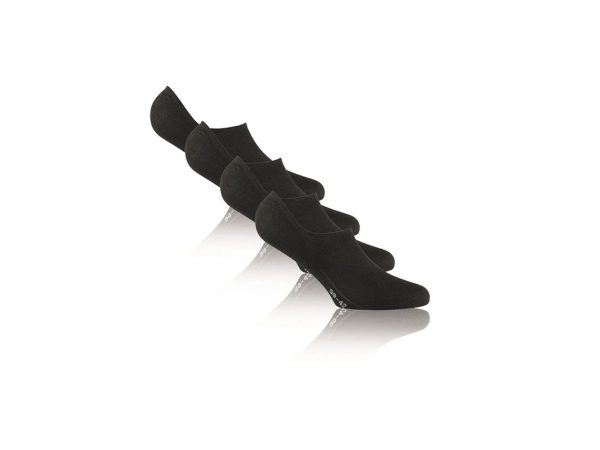 Rohner Socks, Bekleidung, Rohner Socken Footies 2er Pack 43-46 schwarz, Produkte & Wohnen