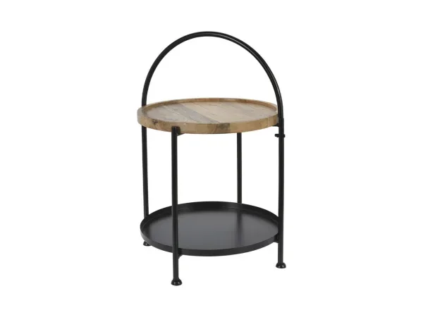 FS-STAR, Wohnmöbel, FS-STAR Beistelltisch 55cm schwarz, Produkte & Wohnen