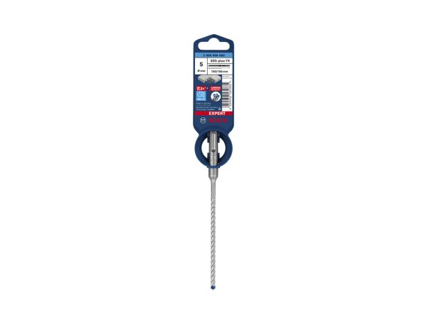 Bosch Accessories EXPERT SDS plus-7X 2608900060 Hammerbohrer 1 Stück 5 mm Gesamtlänge 165 mm SDS-Plus 1 St.