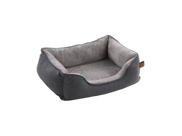 Flamingo, Hund zu Hause, Flamingo Korb Carlota grau L, Produkte & Wohnen