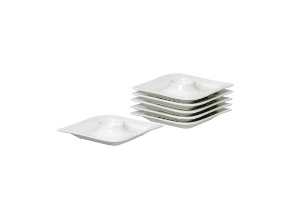 Ritzenhoff & Breker, Küchenbedarf, Ritzenhoff & Breker Melodie Eierteller 6-teilig weiss, Produkte & Wohnen