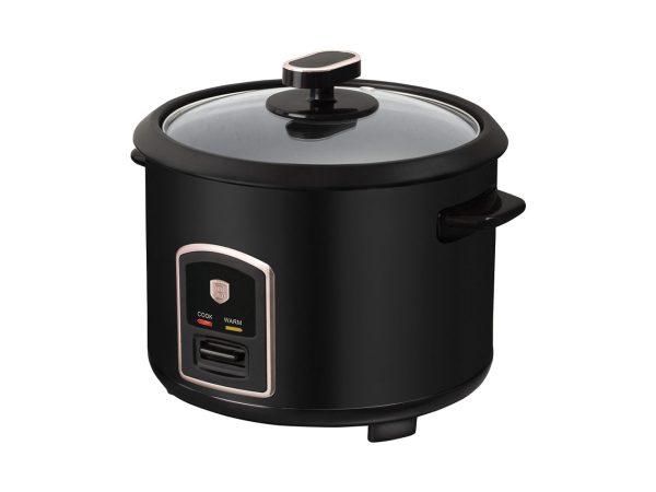 Reiskocher 1,8L, 700W, schwarz-roségold