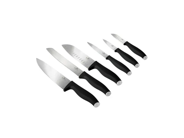 Berlinger, Küchenbedarf, Berlinger Haus 6-teiliges Messerset Matte Black Collection, Produkte & Wohnen