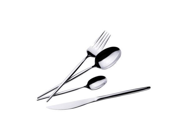 Berlinger Haus - Besteckset 24 teiliges schmal Anthracite Collection, One Size