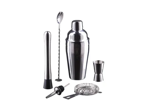 Berlinger, Küchenbedarf, Berlinger Haus Cocktail Shaker Set Black Silver Collection, Produkte & Wohnen