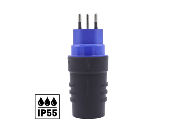 Ekström, Stecker & Kupplungen, Ekström Stecker T12/10A IP55 schwarz, Produkte & Wohnen