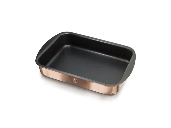 Berlinger, Küchenbedarf, Berlinger Haus Backofenform 40x28x5.7cm Rose Gold Edition, Produkte & Wohnen