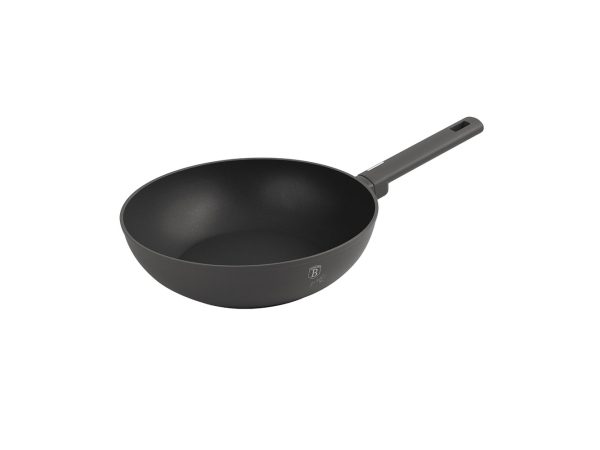 Berlinger, Küchenbedarf, Berlinger Haus Wok Bratpfanne Ø 28cm Anthracite Collection, Produkte & Wohnen