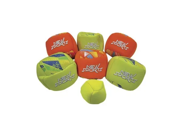 Unknown - Neoprene Boccia-Set im Netz, One Size