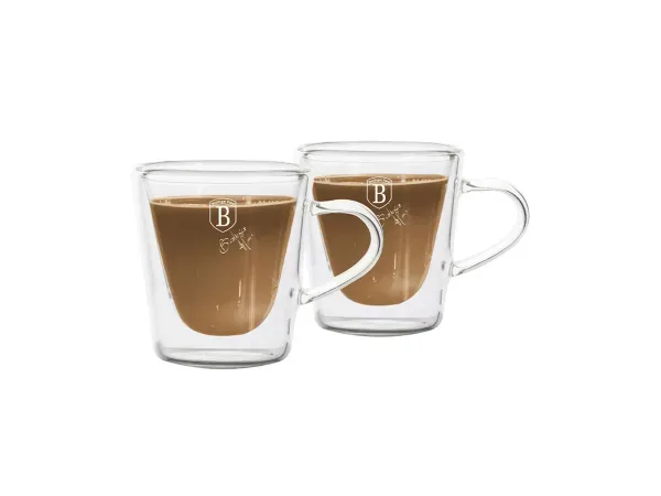 Berlinger, Küchenbedarf, Berlinger Haus Espresso Glas 80ml 2er Set, Produkte & Wohnen