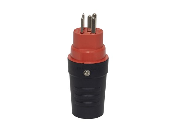 Brennenstuhl 1081462055 Netzstecker Schweiz 230 V, 400 V Schwarz, Rot IP55