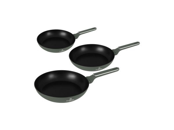 Berlinger - Bratpfannen Set Ø 20/24/28cm 3-teilig Matte Green Collection, One Size