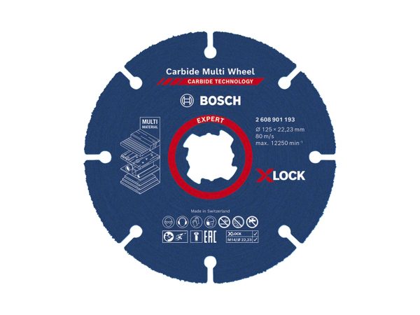 Bosch Professional, Zubehör Baumaschinen, Bosch Trennscheibe Carbide Multi Wheel 125 mm 22 23mm, Produkte & Wohnen