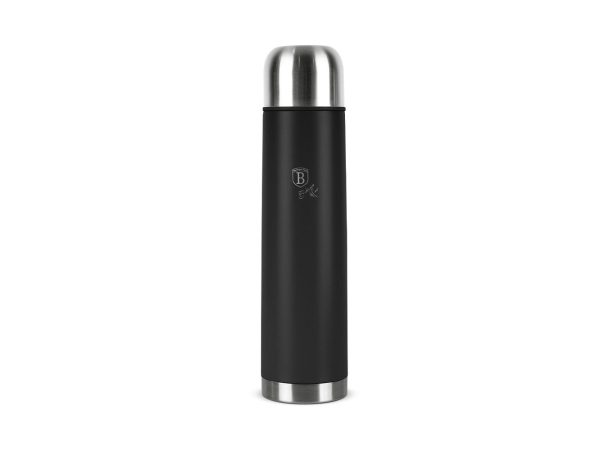 Berlinger, Küchenbedarf, Berlinger Haus Thermosflasche 1L Matte Black Collection, Produkte & Wohnen