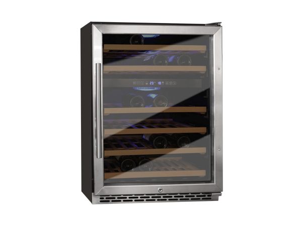 Kibernetik, Weinklimaschränke, Kibernetik FSP Weinklimaschrank 46 FL Chromstahl, Produkte & Wohnen