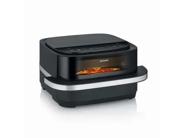 Severin FR 2464 Heißluft-Fritteuse 4 l 2100 W Timerfunktion Schwarz