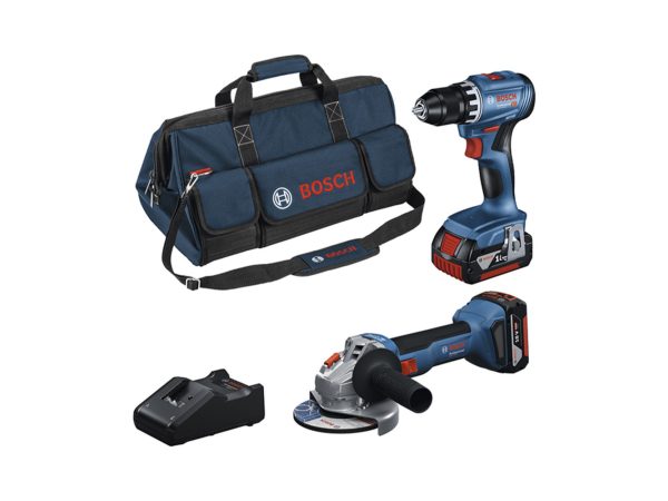 Bosch Professional, Baugeräte, Bosch 2 Tool Kit 18V GSR+GWS+2x4.0Ah+GAL 0.615.A50.07N, Produkte & Wohnen