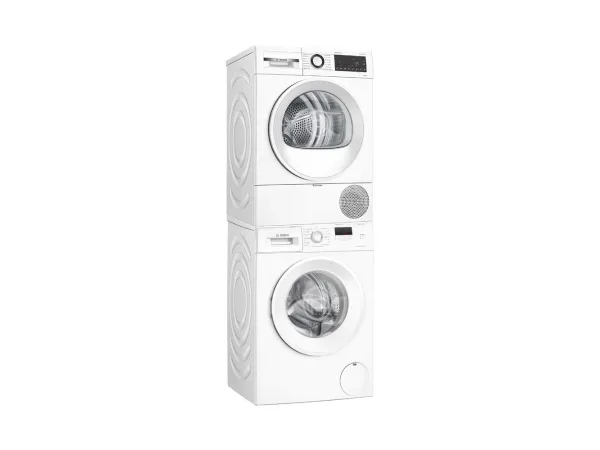 BOSCH, Waschtürme, Waschturm WGE0340VCH & WQG233D2CH, Produkte & Wohnen