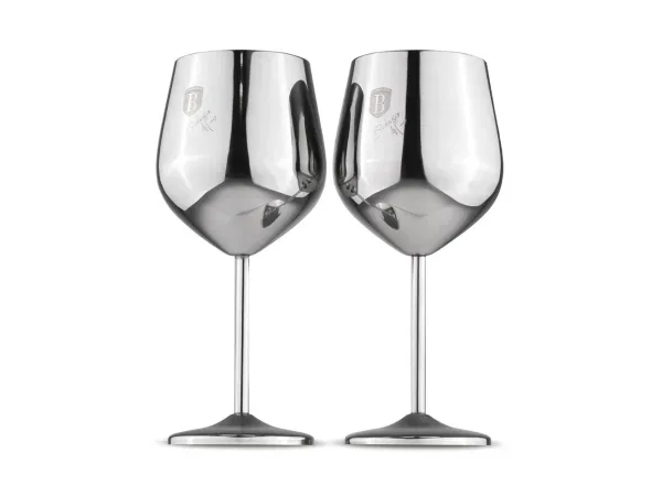 Berlinger, Küchenbedarf, Berlinger Haus Edelstahl Weingläser 2 Stück Eternal Collection, Produkte & Wohnen