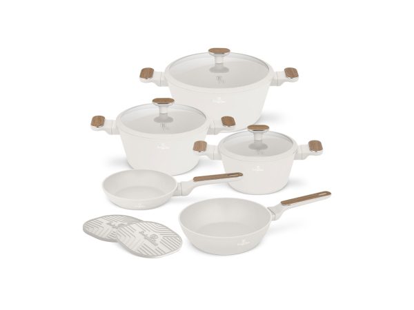 Berlinger, Küchenbedarf, Berlinger Haus 10-teiliges Kochgeschirr-Set Sahara Nordic Collection, Produkte & Wohnen