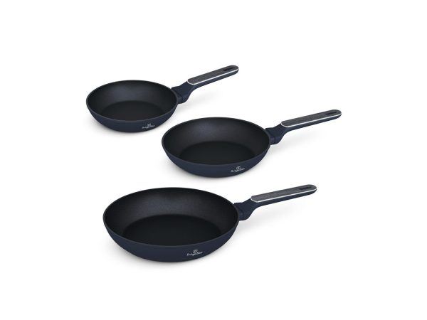Berlinger, Küchenbedarf, Berlinger Haus Bratpfannen 3er Set Ø 20/24/28cm Deep Sea Collection, Produkte & Wohnen
