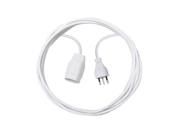 Brennenstuhl 1168132 Strom Verlängerungskabel 10 A Weiß 3 m H05VV-F 3G 1 mm²