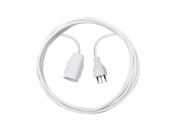 Brennenstuhl 1168132 Strom Verlängerungskabel 10 A Weiß 3 m H05VV-F 3G 1 mm²
