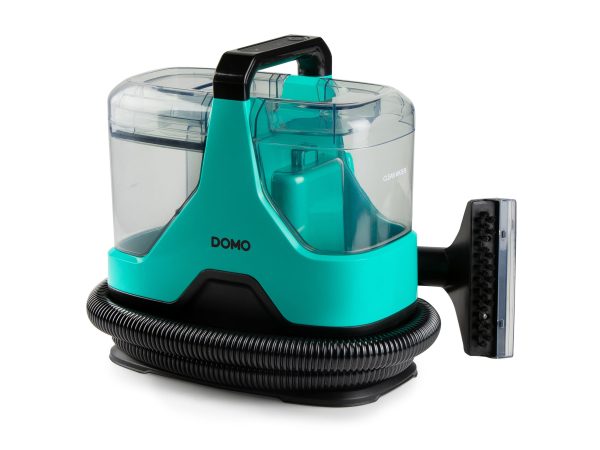 DOMO MULTIFUNKTIONALER FLECKENREINIGER Dampfreiniger DO250SC 600 W Grün 2 Wassertanks